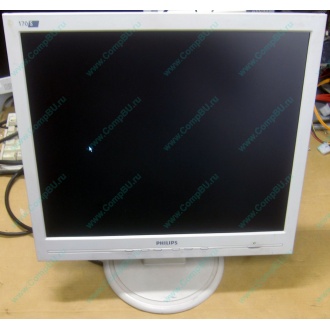 Монитор 17" TFT Philips 170S с битым пикселем в Набережных Челнах, белый (Набережные Челны)